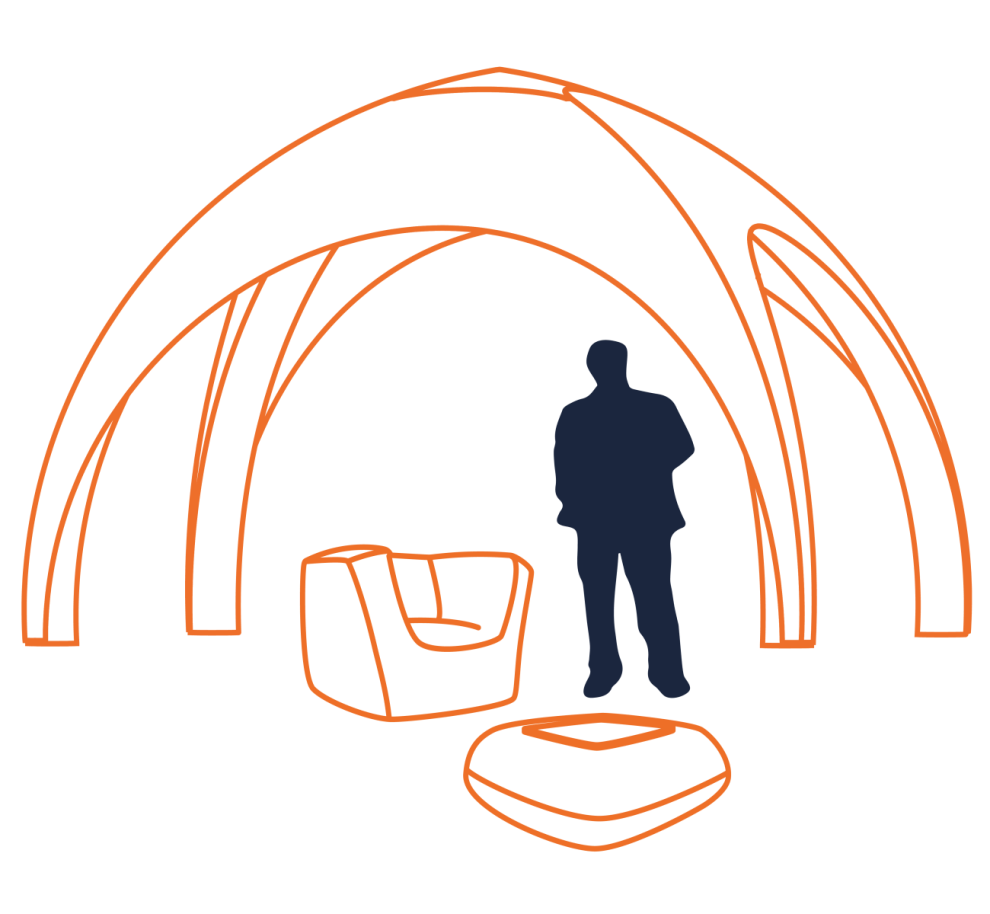 inflatable advertising tent