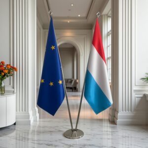 drapeau Luxembourg et UE