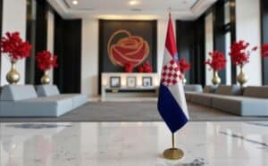 drapeau Croatie pour bureau