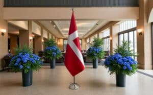 drapeau Danemark pour bureau