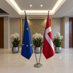 drapeau Danemark et UE