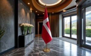 drapeau Danemark pour bureau
