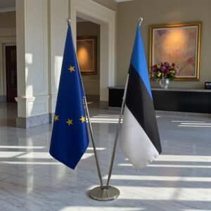 drapeau estonie et UE