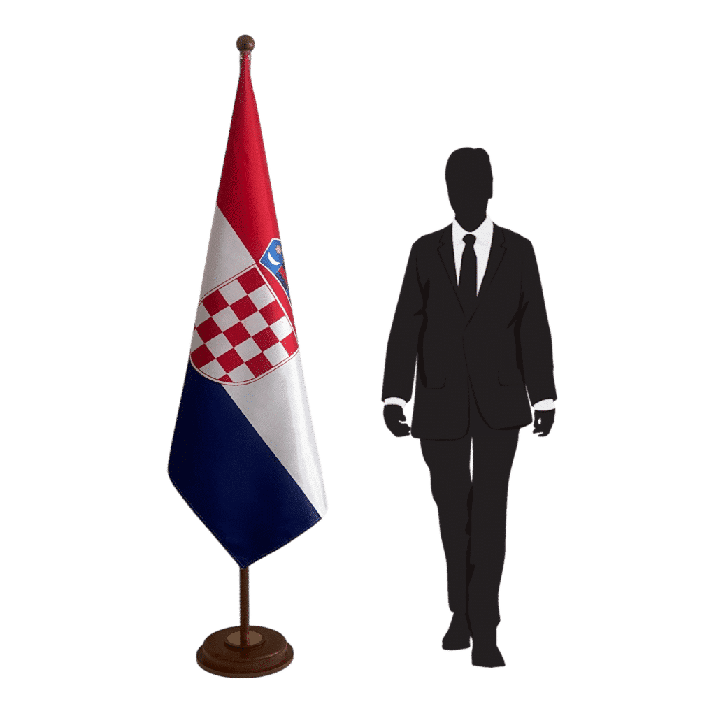 croatia flag base