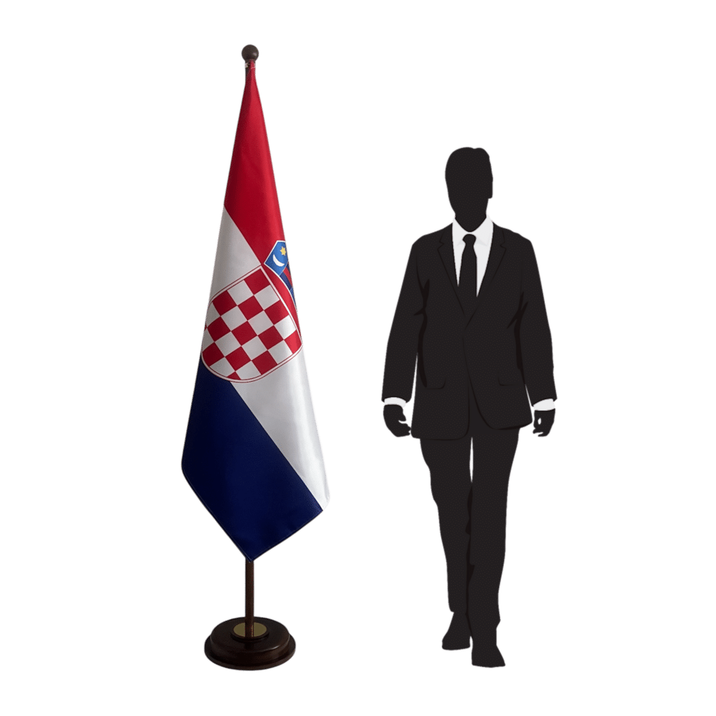 croatia flag base