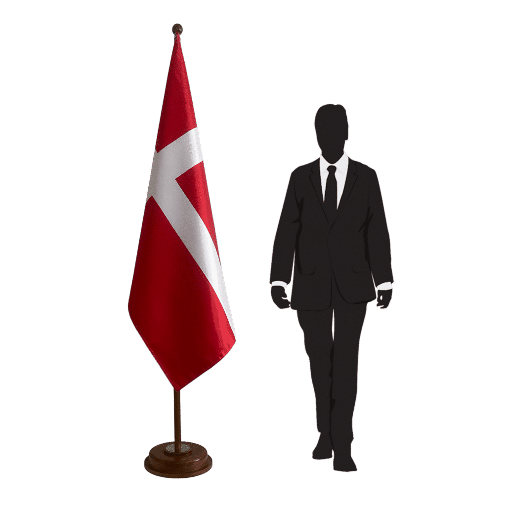 Denmark flag base