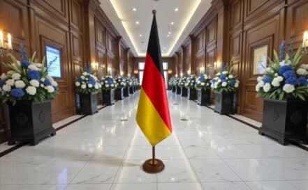 socle drapeau allemagne