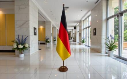 socle drapeau allemagne