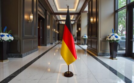 socle drapeau allemagne