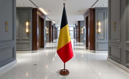 socle drapeau belgique