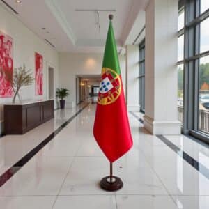 socle drapeau portugal