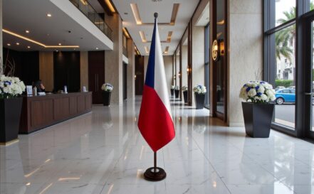 socle drapeau tchequie